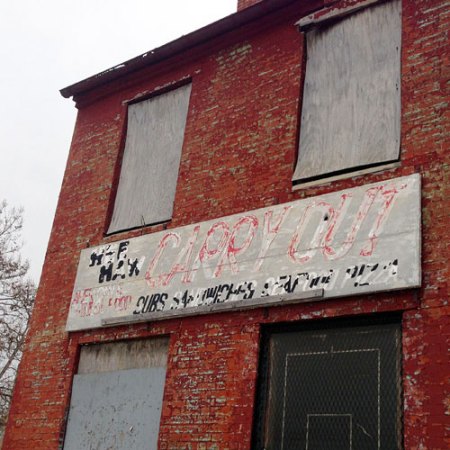Hee Haw Carry Out Ghost Sign in Baltimore