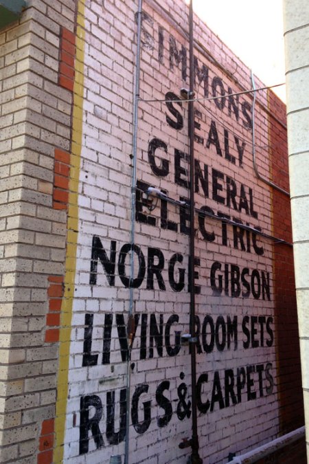 Simmons Sealy Ghost Sign in Denver
