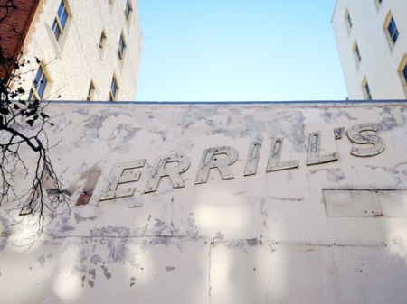 Merrill's Ghost Sign in San Francisco